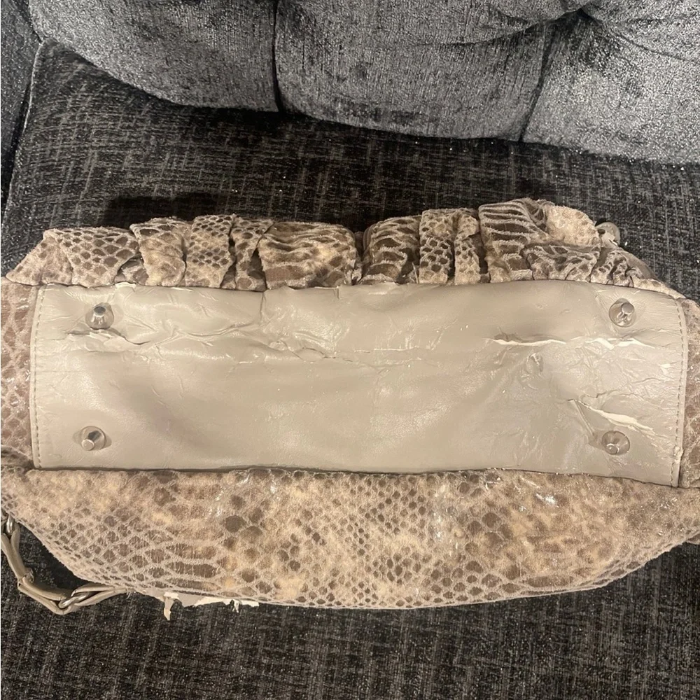 Animal Print Bag with pockets